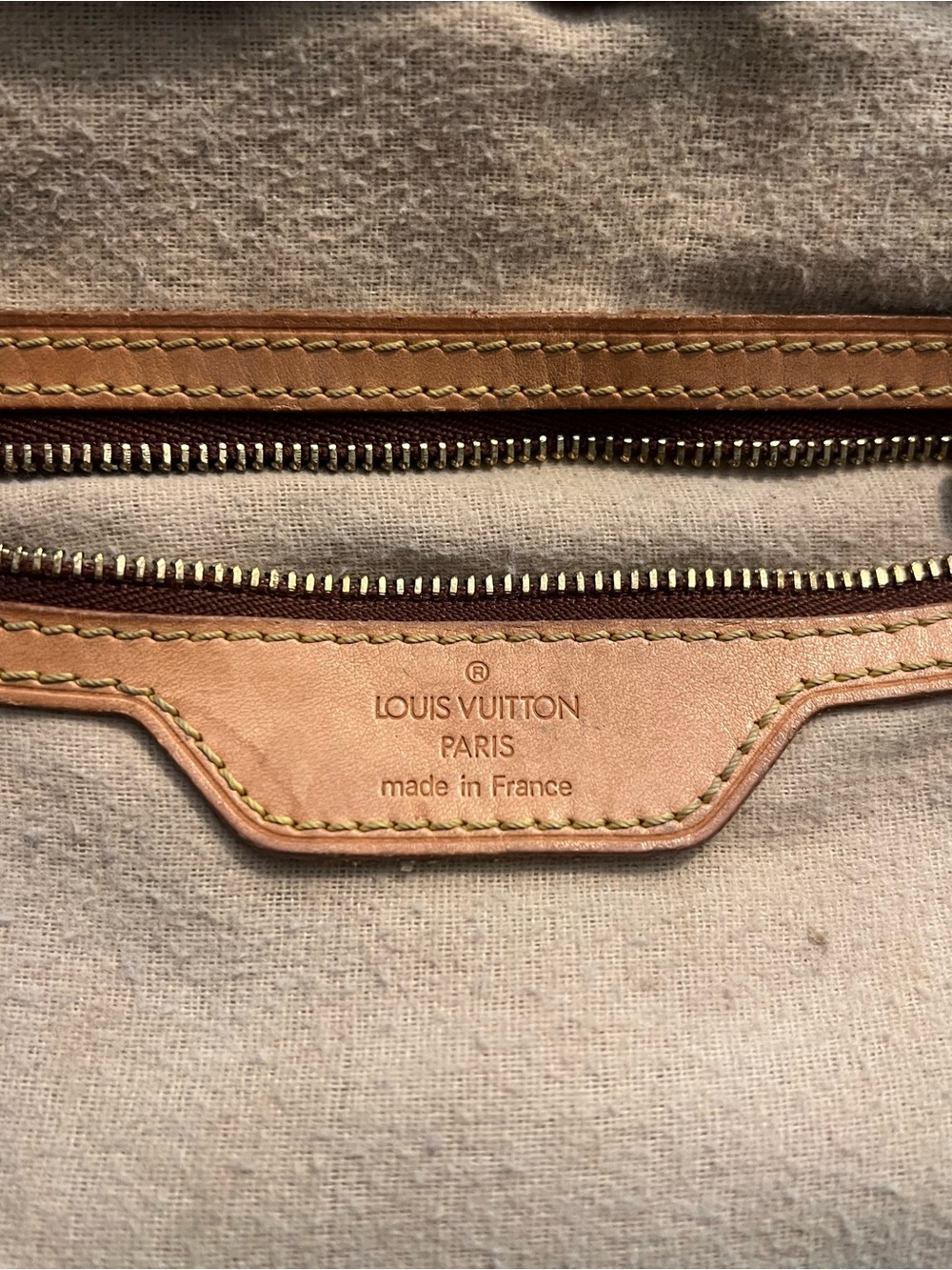 Louis Vuitton Monogram Canvas Duffel with Tan Leather Trim - Picture 6 of 11
